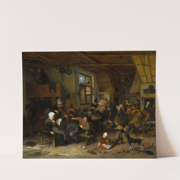 Peasant Inn (after 1680) by Adriaen van Ostade