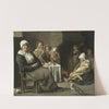 Peasant Interior with an Old Flute Player by Louis Le Nain
