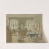 Peasant sitting room (1861) by Angilbert Göbel