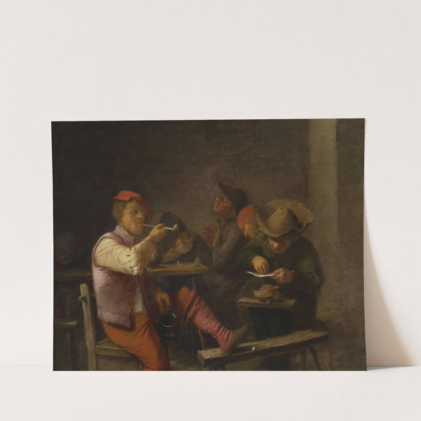 Peasant smoking tobacco in a tavern (1627-1630) by Adriaen Brouwer