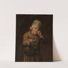 Peasant taking a pinch of snuff (1857) by Antoni Piotrowski