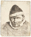 Peasant with pointed fur hat