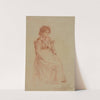 Peasant Woman by Friedrich August Matthias Gauermann