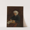 Peasant Woman from Vikøy (1873) by Adolph Tidemand
