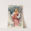 Peasant woman with a child in her arms (1912) by Feliks Cichocki