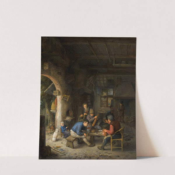 Peasants at an Inn (1662) by Adriaen van Ostade