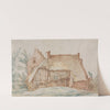 Peasant&#039;s Cottage (recto) by Abraham Bloemaert