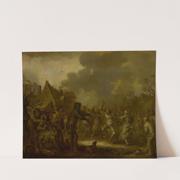 Peasants Dancing (1655) by Adriaen Pietersz. Van De Venne