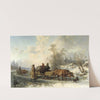 Peasants from Sorunda on their Way to Stockholm (1862) by Nils Andersson