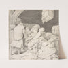 Peasants Gathered at an Inn (mid-17th century) by Cornelis Pietersz. Bega
