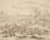 Peasants in a Landscape with a Military Camp in Grand-Hallet