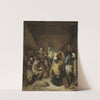Peasants making Music and Dancing by Cornelis Pietersz. Bega
