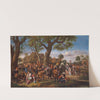 Peasants Merrymaking Outside an Inn by Jan Steen