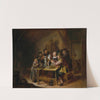 Peasants Teaching a Cat and Dog to Dance (1630s) by Jan Miense Molenaer