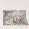Peasants with Cattle and Sheep (mid-17th century) by Adriaen van de Velde