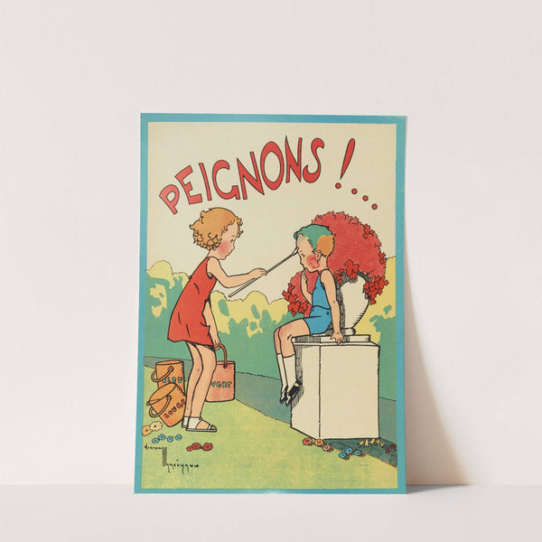 Peignons! Pl.01 (1935) by Gaston Marechaux