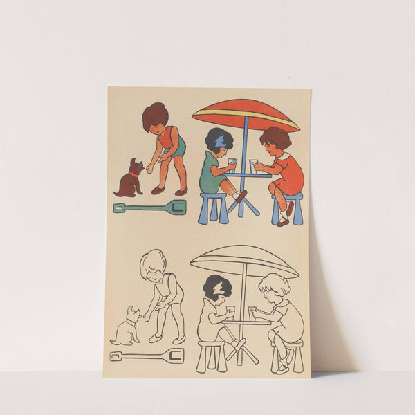 Peignons! Pl.11 (1935) by Gaston Marechaux