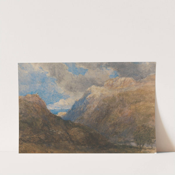 Penmanmawr (1855) by David Cox