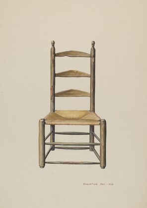 Pennsylvania Ladder Back Chair