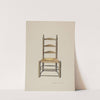 Pennsylvania Ladder Back Chair by Samuel W. Ford