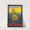 Pennsylvania Railroad - Washington, the city beautiful by Grif Teller