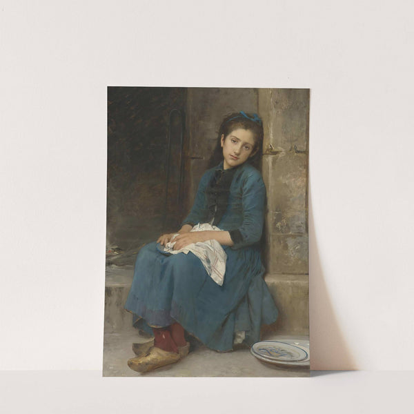 Pensive Girl (Innocence) (1904) by Léon-Jean-Basile Perrault