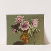 Peonies and small yellow flower-vase (1932) by Jan Bohuszewicz