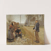People by a Road by Hans Andersen Brendekilde