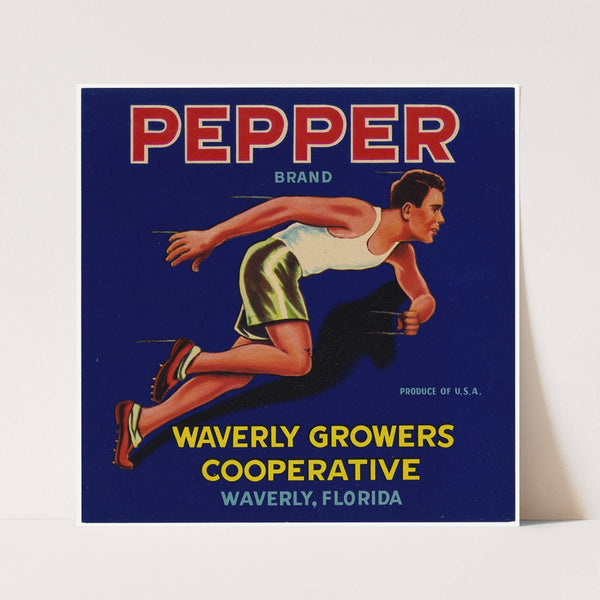 Pepper Brand – Blue Label (1940s)