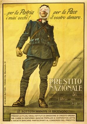 Per la Patria i mieli occhi! Per la Pace il vosto denaro. Prestito Nazionale