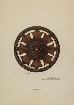 Perforated Rosette