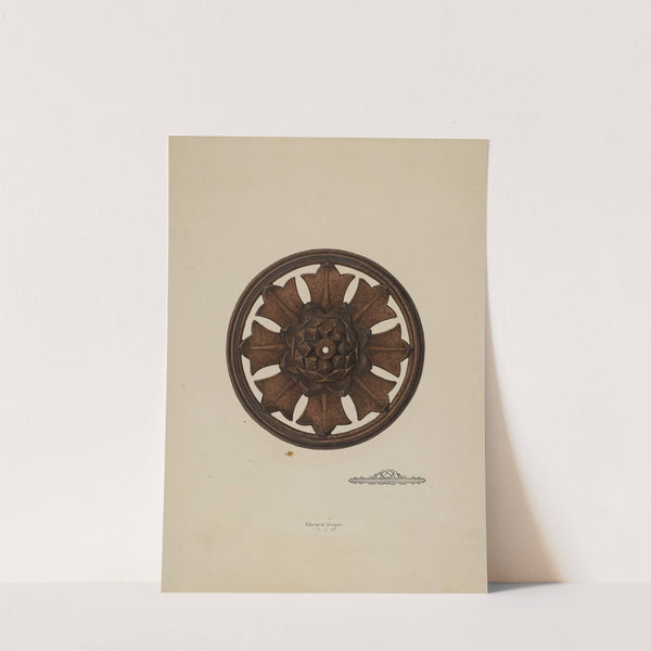 Perforated Rosette by Edward Unger