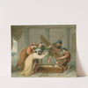 Pericles, III, 2, Cerimon, gentleman, servants and Thaisa by Henry Howard