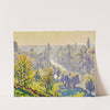 Périgny, automne, matinée sur l&#039;Yerres by Gustave Cariot