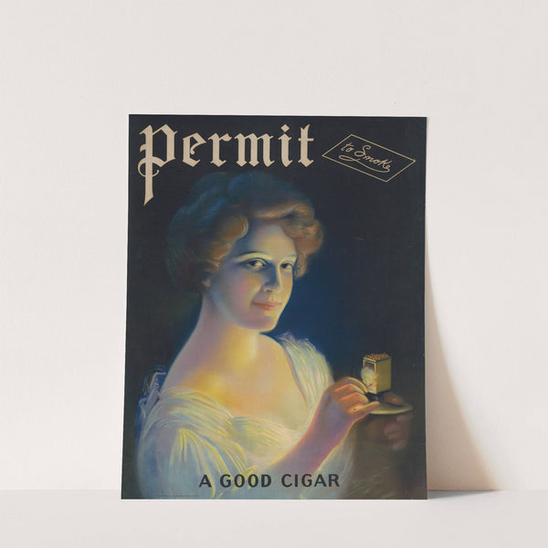 Permit to smoke, a good cigar by Anonymous