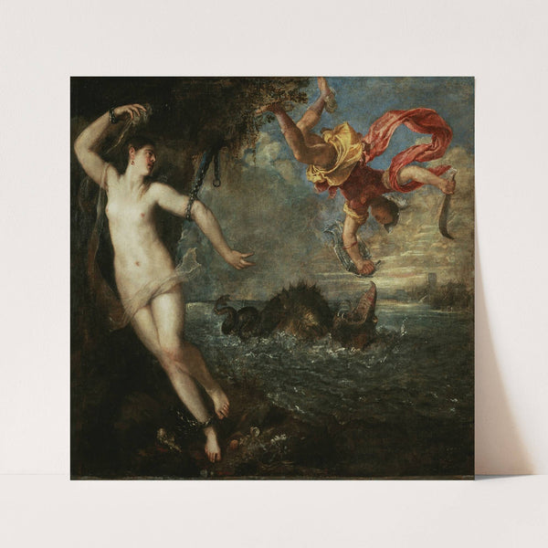 Perseus and Andromeda (about 1554 – 1556) by Titian
