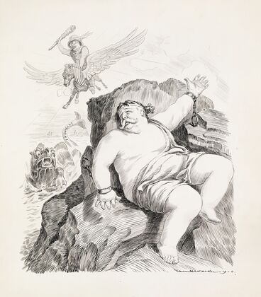 Perseus and Audromeda. To be put on in June at the National Theatre (1910)