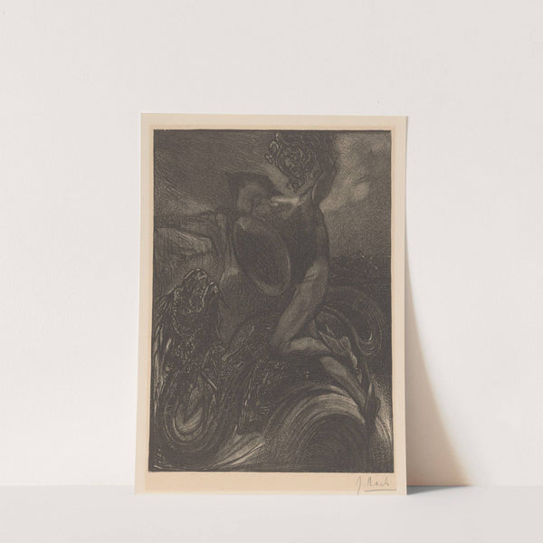 Perseus en het zeemonster by Johannes Josephus Aarts