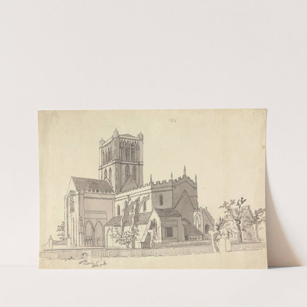 Pershore Abbey, Worcestershire by Capt. Francis Grose