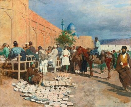 Persian cafÃ© – the pottery seller