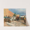 Persian café – the pottery seller by Edwin Lord Weeks
