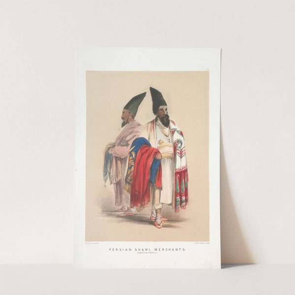 Persian Shawl Merchants, Constantinople by Forbes MacBean