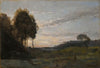 Personage Dans Un Paysage