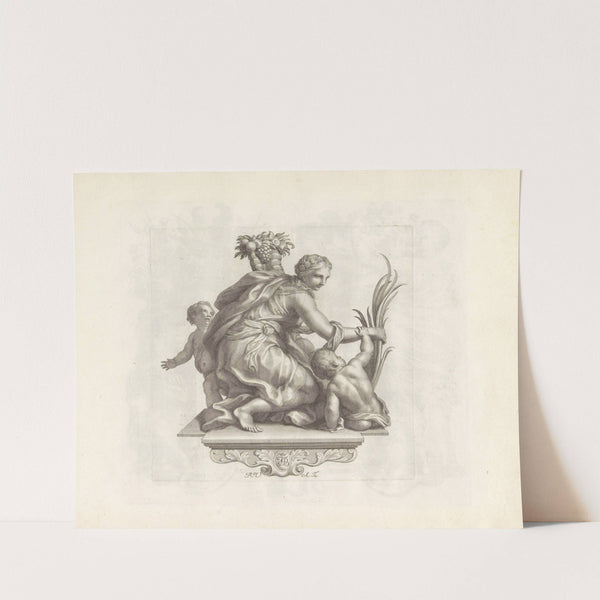 Personificatie van de Vreugde (1673-1743) by Robert van Audenaerde