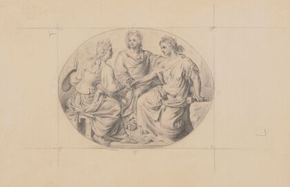 Personification of Fine Arts (1870)
