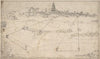 Perspectival Study with a View of a Medieval City