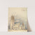 Perspective Elevation of Reverend Mr. Gaird's Church, Glasgow, in the Gothic Style by J. T. Rochead