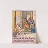 Peter and John in the temple (1905) by Stecher Litho. Co