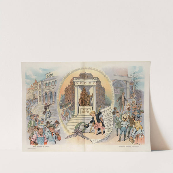 Peter Cooper’s example, which our mulit-millionaire philanthropists might follow with good results (1902) by Samuel Ehrhart