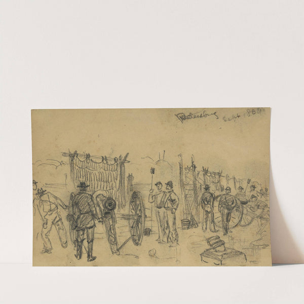 Petersburg Sept. 1864 (1864) by Alfred Rudolph Waud